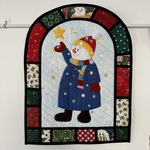 スノーマンのタペストリー