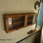 [サイズオーダー可] -vintageroots- 03壁掛けコレクションケース