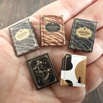 1/12スケール：ミニチュア猫本制作キット（初級）