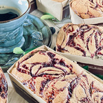 グルテン＆乳製品＆白砂糖フリー♪米粉ケーキ＜綾ブルーベリー＞