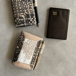 【jewelpatchwork2023】能率手帳ゴールド小型版カバー2冊用　mina perhonen