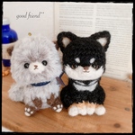 オーダー品＊黒柴さんとフワ猫ちゃん