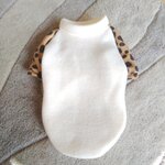 犬服！フワフワ暖か！アニマル袖