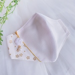 SALE 桜柄✩幸せを結ぶ マスクチャーム & 和装マスク set ✩.*˚  和装 成人式 卒業式 入学式 入園式 結婚式 お宮参り フォーマル 和モダンに…