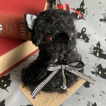 黒猫になりたい子ガラスのぬいぐるみ