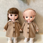 コート（カフェオレ）　メルちゃん　あおくん