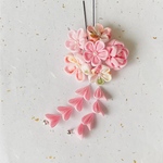 つまみ細工　七五三髪飾り　桜