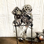 メタルクロス ブローチ スチパン×シルバー