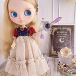暗闇で光る✨ドール用魔法の杖💖ジュエルピンク　　全長19センチ