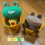 miyuki様ご購入専用ページ♡②keron   カエル  ぬいぐるみ  指人形  マグネット   縁起物