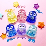 レジン ミニペンギンちゃん ・パープル