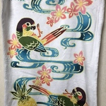 ウロコインコふわふわブランケット(在庫品)