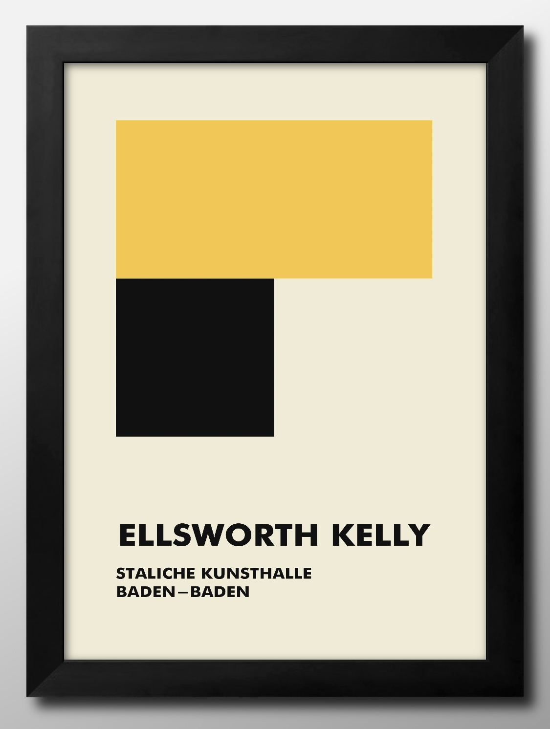 Ellsworth Kelly／エルズワース・ケリー　ポスター Orang et vert,1954/エルズワース・ケリー【Ellsworth Kelly