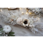 ˏˋ  price downˎˊ˗  横長スワッグ  airy gray