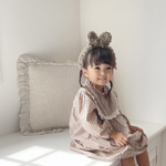 ❤︎fluff fluff head band❤︎ ︎︎︎︎︎︎☑︎brown 垂れ耳　うさぎ　ヘアバンド　干支 