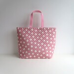 A様専用■キルティング■小さなお花《くすみピンク》のお布団バッグ