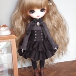 受注  水晶のブラウスとスカート、ヘッドアクセサリーの３点セット　ハルモニアブルーム　ruruko アウトフィット　