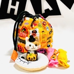 ハロウイン巾着◆お菓子を入れてプレゼント◆ヴァンパイア姿の猫ちゃん