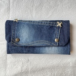 ♡new♡ シンプルな長財布♡デニムリメイク♡