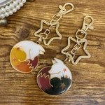 狐のキーホルダー(2点セット)