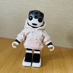 幾何学模様パーカー（ピンク）