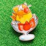 ぱふぇぺろーブローチ