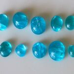 天然石＊アパタイト　カボション＊ルース　15.9 ct　詰め合わせ