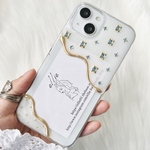 【全機種対応】ビジューiPhoneケース blue