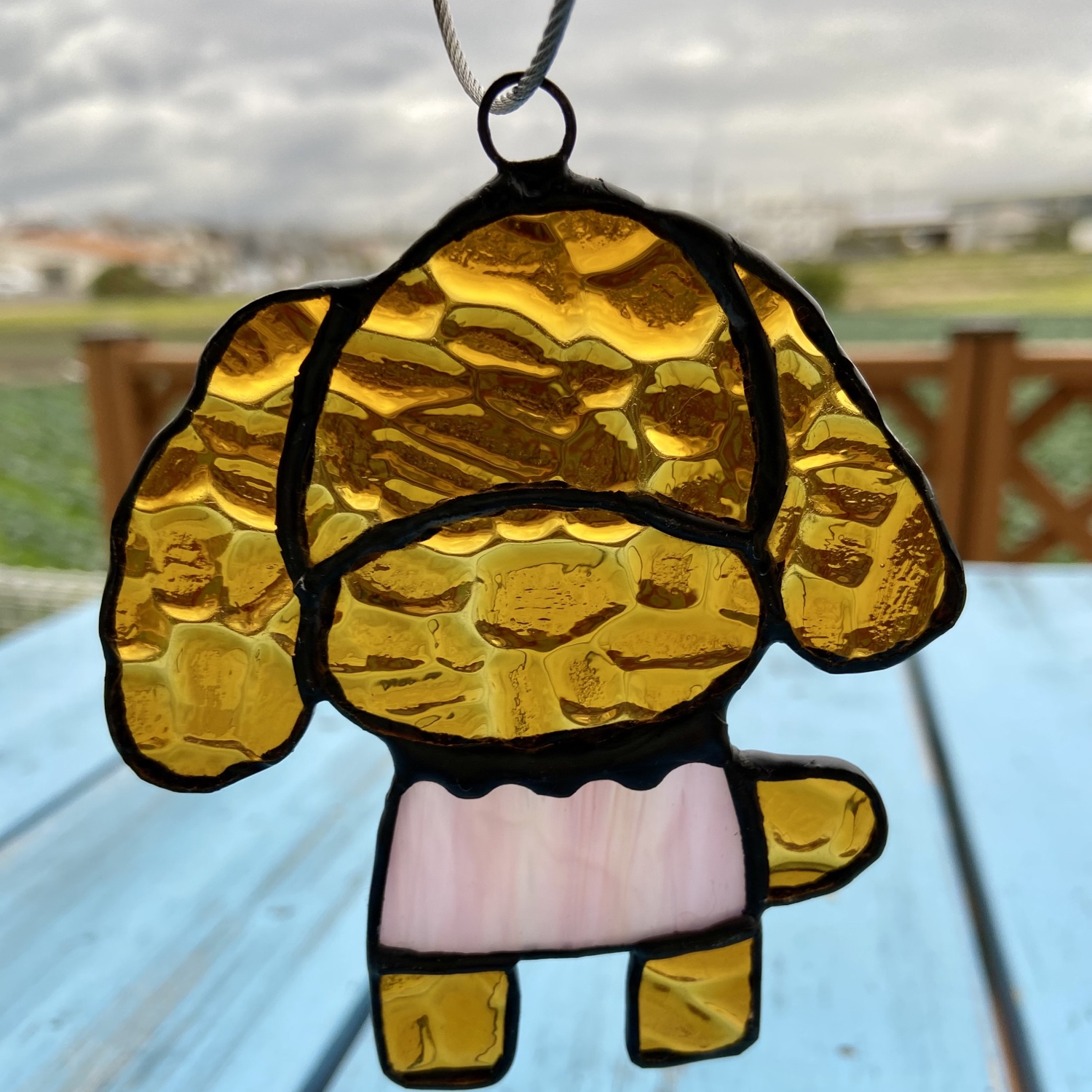 ステンドグラス トイプードル シルエット - LUANA | minne byGMOペパボ