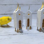 ★39キャンペーン実施中★カード&メモスタンドにもなるオブジェ～ちいさな🏠いえ