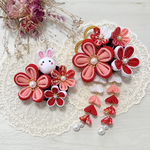 受注製作品🌸小さいお子様向け🌸つまみ細工　髪飾り　七五三　　３歳