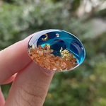 〜旅する子象 "金木犀の砂漠"〜 リング/ブローチ/ネックレス