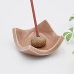 花印香立て（ピンク）手作り　1点限り　3801-0004