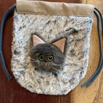 保護猫チャリティねこもふ巾着