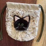 保護猫チャリティねこもふ巾着