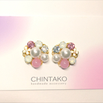 花とbijouのイヤリング／ピアス
