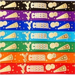 sweetribbonリボン▪️② チアガール cheer イラスト グログランリボンセット合計7m グリッターリボン 箔押し