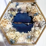 《限定販売》花のリングピロー/hexagon#2