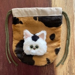 保護猫チャリティ巾着