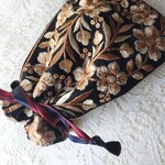 インド刺繍リボンの巾着ポーチ2