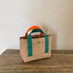 sale【送料込】帆布でほっこりミニトート