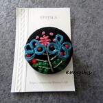 刺繍ブローチ**1**