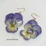 ビオラビジューピアス/イヤリング