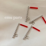 増量中！サージカルステンレス pierce parts4p