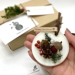 香りが選べるꕤ.∘ Christmas sachet 2022 / アロマワックスサシェ / オーナメントにも使用可能◎/ クリスマスラッピングもできます◎