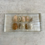 シアーbrown design** ネイルチップ