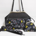mame2co さま専用・オーダー品・がま口バッグ(大)