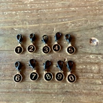 黒の段数マーカー