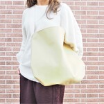 new【10％OFF10/31マデ】Anone『balloon』PUレザー 2wayバッグ / レモンクリーム