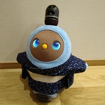 ラボット服 / 男の子用着物・星柄紺色
